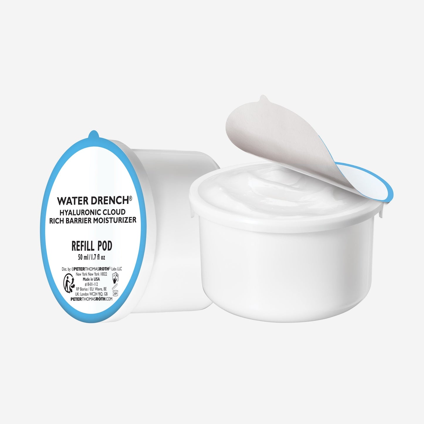 Water Drench Hyaluronic Cloud Rich Barrier Moisturizer - Refill Pod, 1.7 fl oz