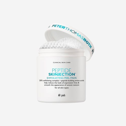 Peptide Skinjection Exfoliating Peel Pads|60 Pads